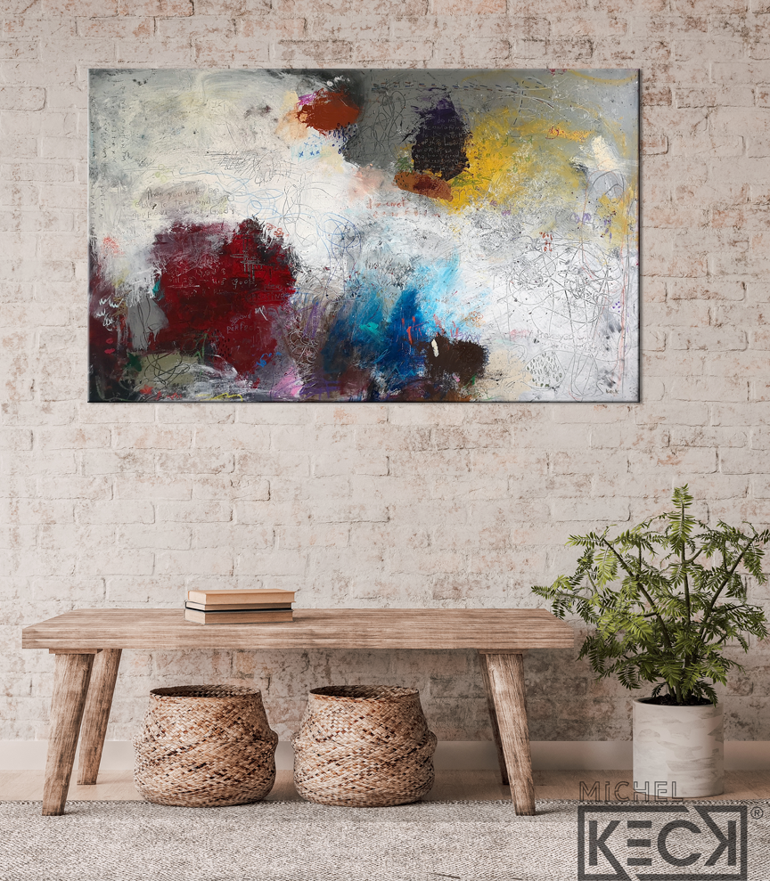 religious art work  on canvas modern and contemporary