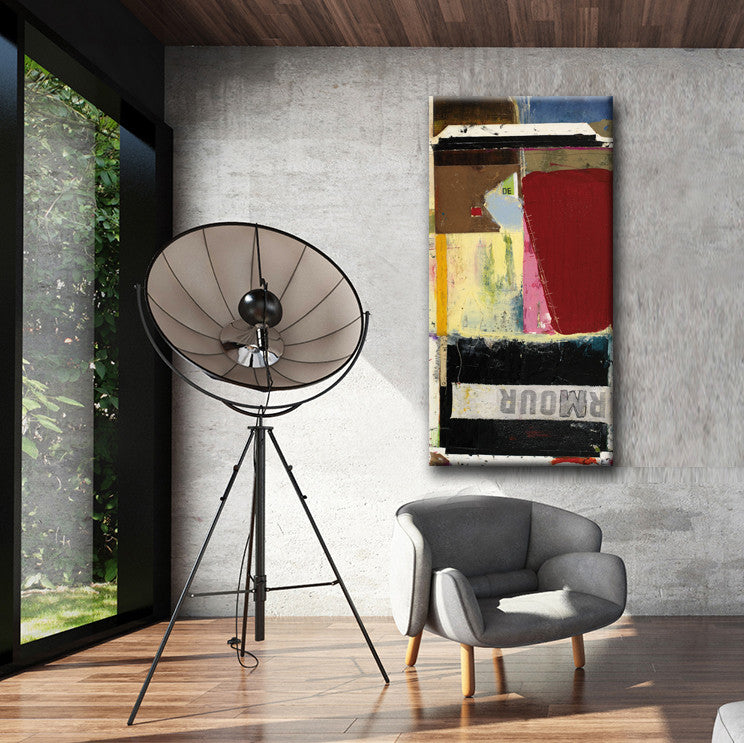 #090704 <br> In the Thick of It <br> Canvas Art Print