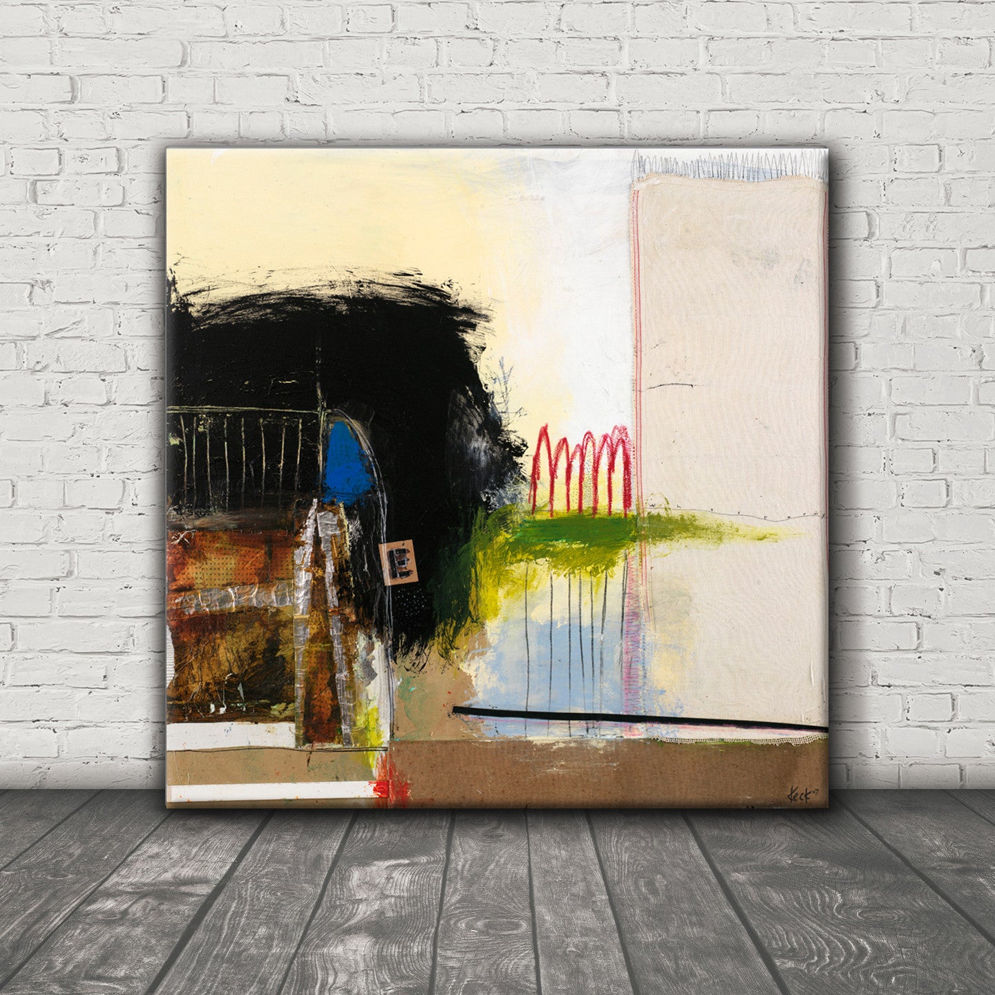 #090707 <br> You and Whose Army II <br> Canvas Art Print