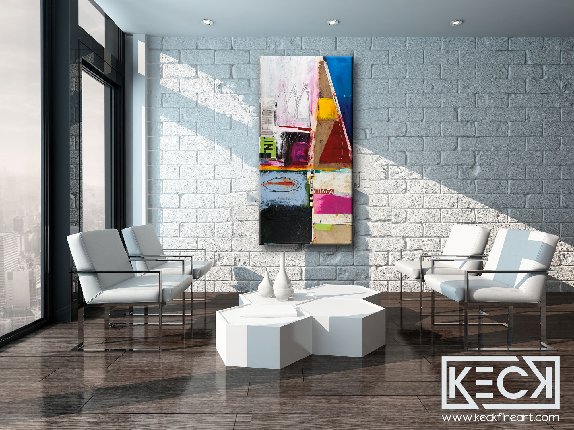 BUY MIXED MEDIA ART PRINTS BY MICHEL KECK