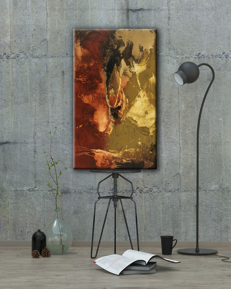 #090714 <br> A Little Less Talk..Alot More Action.. <br> Canvas Art Print