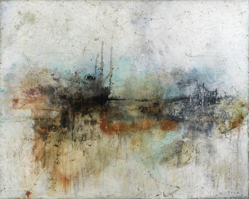 Organic, Raw & Moody<br> <br>Abstract Art Canvas Print<br> If It's Not One Thing It's Another