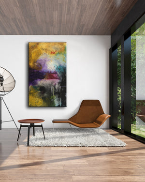ABSTRACT ART Canvas Print of Take That