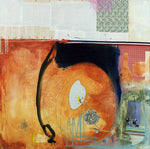 MIXED MEDIA Canvas Print of Beg To Differ
