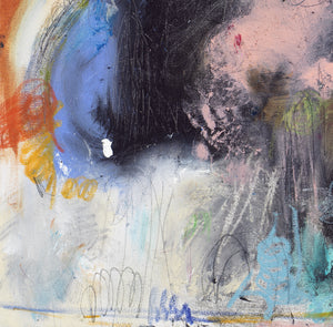 ABSTRACT ART Canvas Print of WHO DO YOU THINK YOU ARE #091006