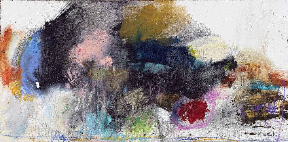 ABSTRACT ART Canvas Print of WHO DO YOU THINK YOU ARE #091006