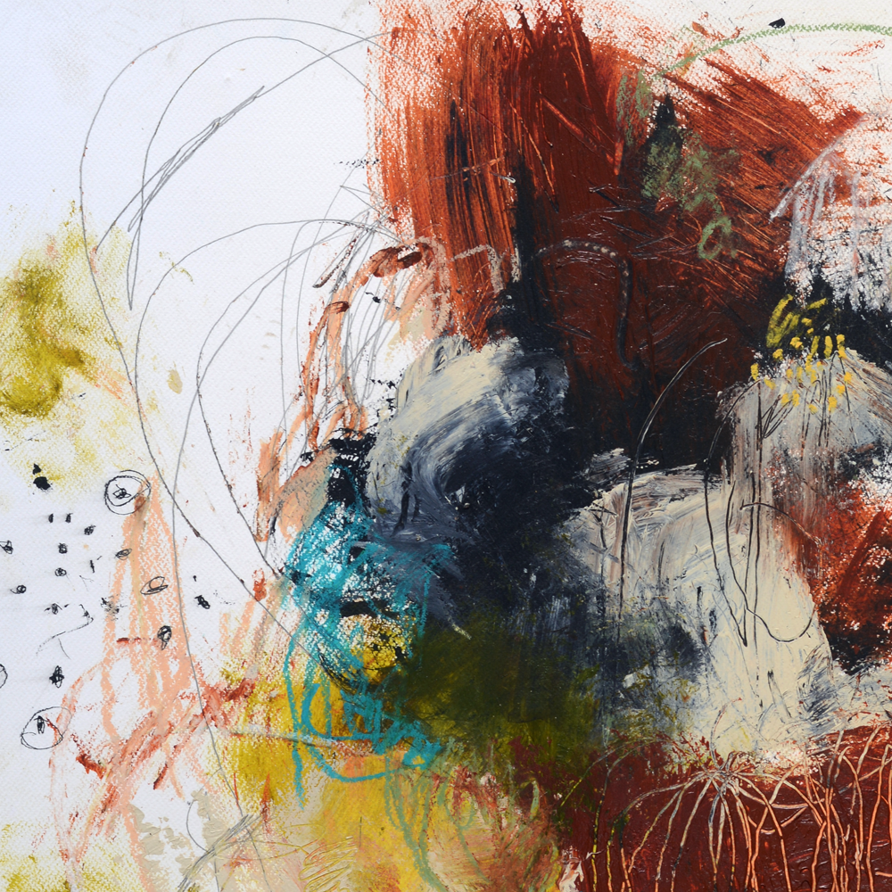 Negative Space Art: Gallery of negative space abstract art prints on paper and canvas
