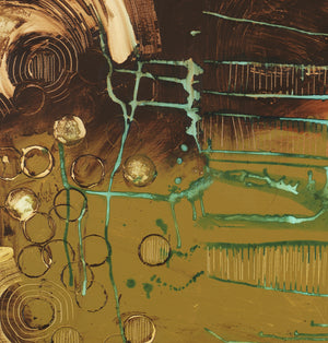 ABSTRACT ART Canvas Print of TAKE ME ALL THE WAY #100601