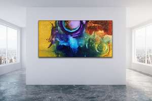 LARGE ABSTRACT CANVAS ART PRINTS