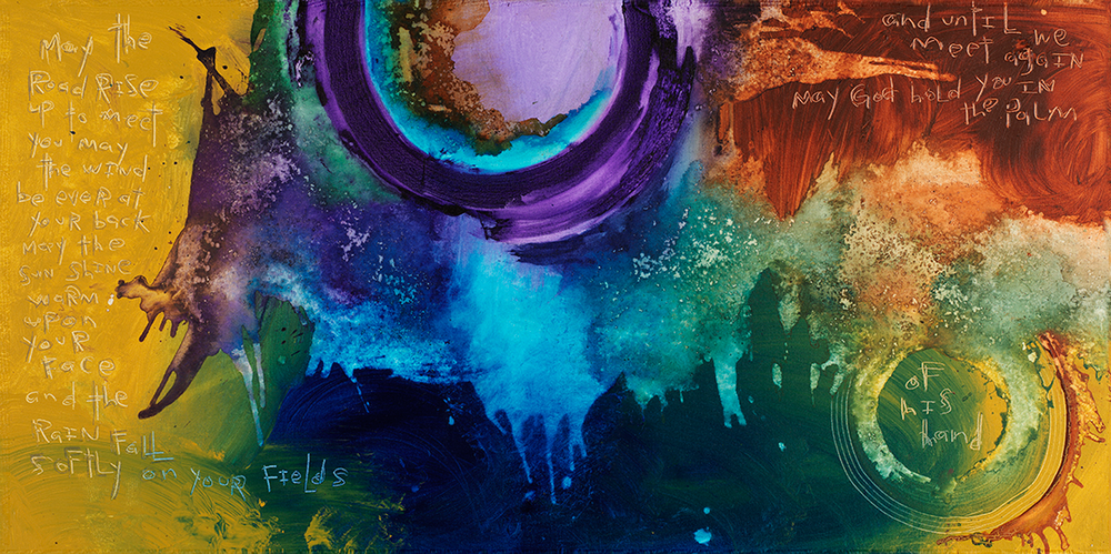 ABSTRACT CANVAS ART PRINTS BY MICHEL KECK