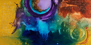 ABSTRACT CANVAS ART PRINTS BY MICHEL KECK