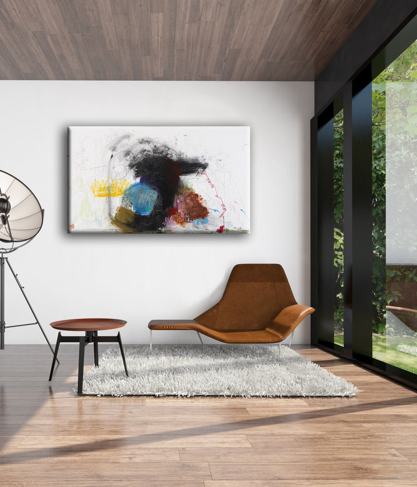 ABSTRACT ART Canvas Print of THATS ALL YOU GOT? #101003