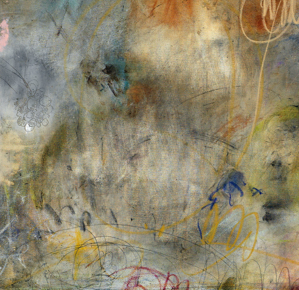 
                
                    Load image into Gallery viewer, ABSTRACT ART Canvas Print of WHEN THE GOING GETS ROUGH #101004
                
            