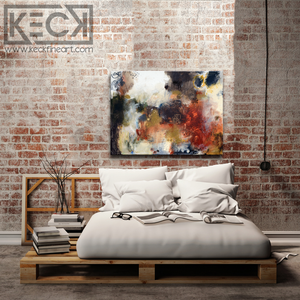 #101304 God Bless The Broken Road <br> Canvas Art Print