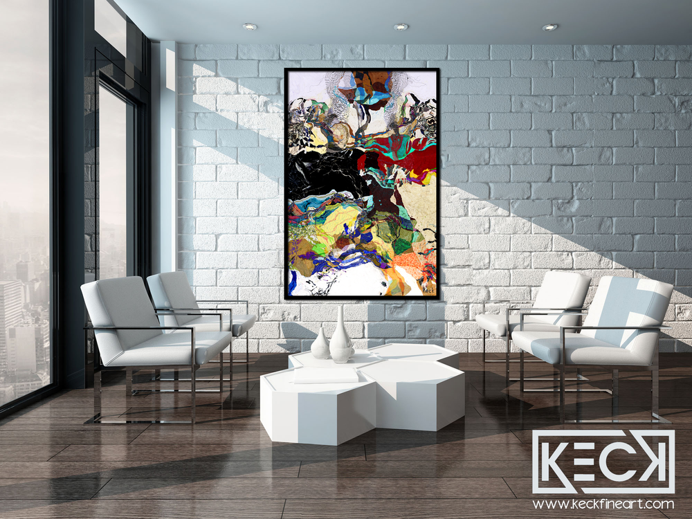 
                
                    Load image into Gallery viewer, #101712&amp;lt;br&amp;gt;Down The Rabbit Hole Series&amp;lt;br&amp;gt; Curiouser and Curiouser&amp;lt;br&amp;gt; Canvas Art Print
                
            