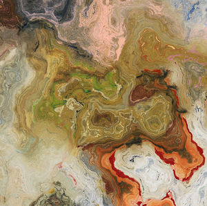 BEAUTIFUL COLORFUL ABSTRACT ART BY MICHEL KECK