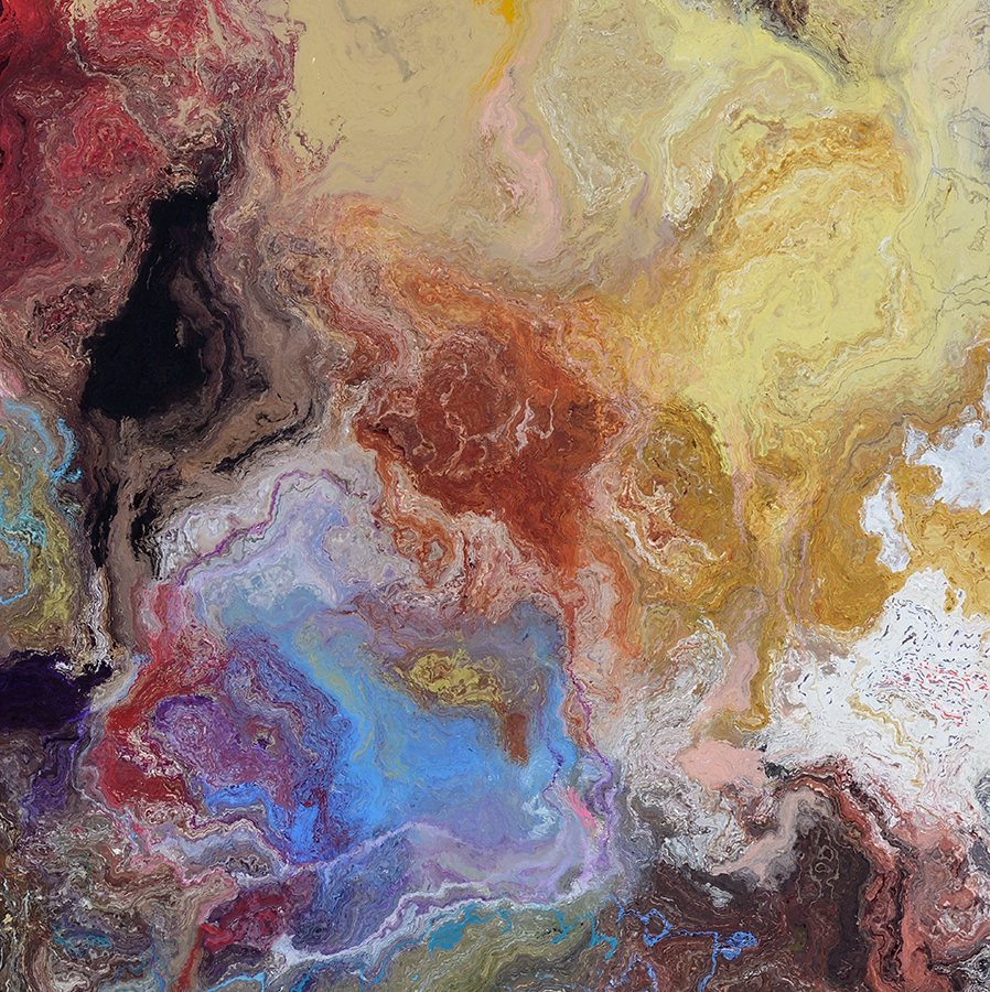 COLORFUL ABSTRACT ART BY MICHEL KECK