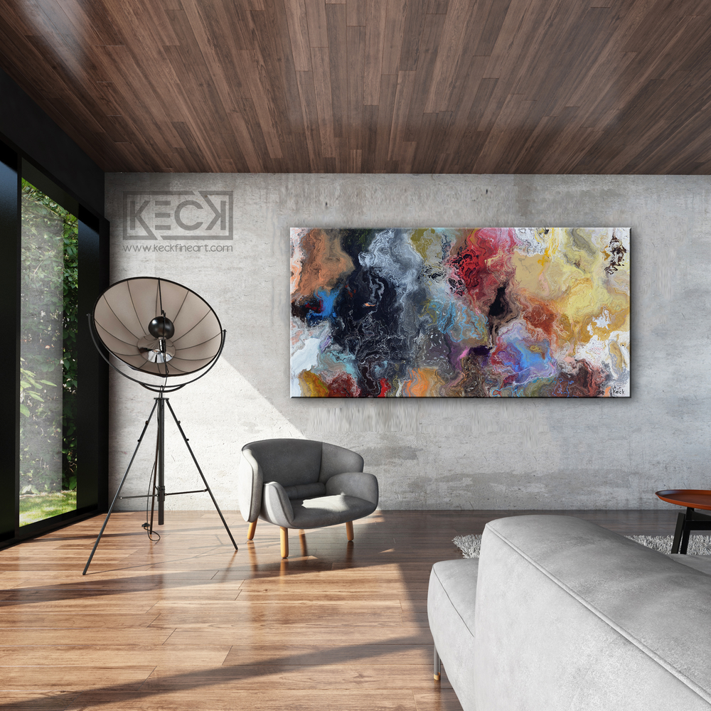 LARGE ABSTRACT CANVAS ART PRINTS
