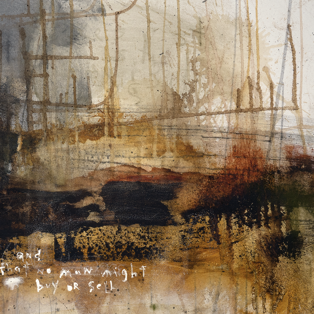 CONTEMPORARY RELIGIOUS ART: Art prints by Michel Keck with scripture woven throughout
