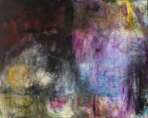 ABSTRACT ART Canvas Print of What Was I Thinking?
