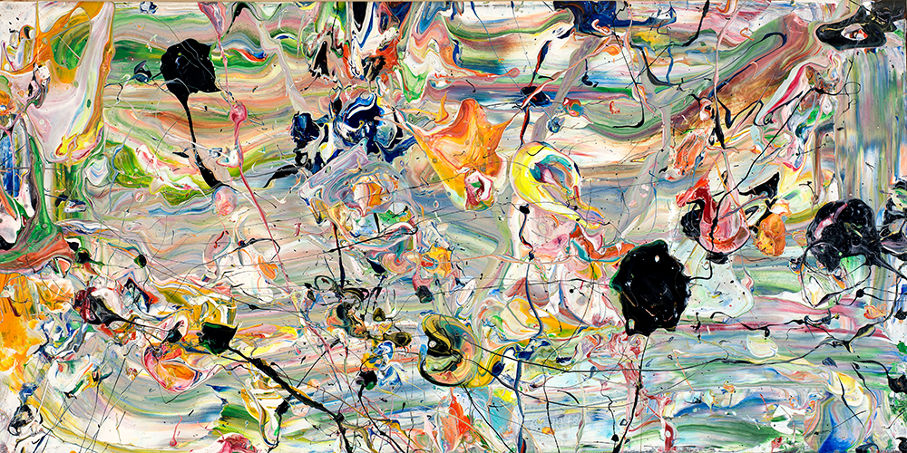 ABSTRACT CANVAS ART PRINTS BY MICHEL KECK
