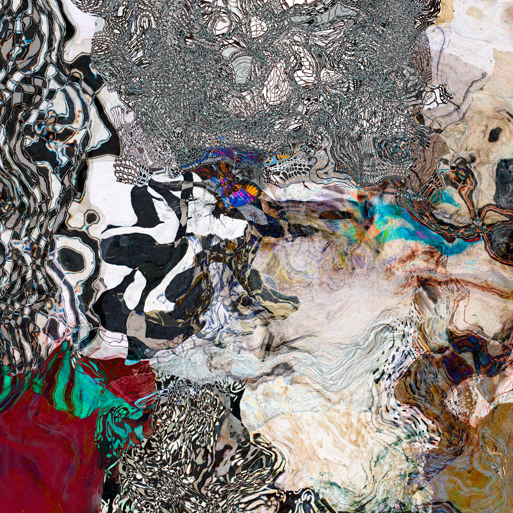 #111702<br>Down The Rabbit Hole Series<br> Curiosity Often Leads To Trouble.. <br>Abstract Canvas Art Print