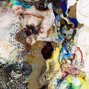 #111702<br>Down The Rabbit Hole Series<br> Curiosity Often Leads To Trouble.. <br>Abstract Canvas Art Print