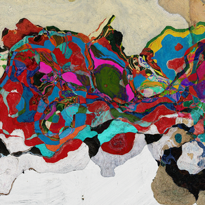 COLORFUL ABSTRACT ART BY MICHEL KECK Down The Rabbit Hole Abstract Art Prints on Canvas