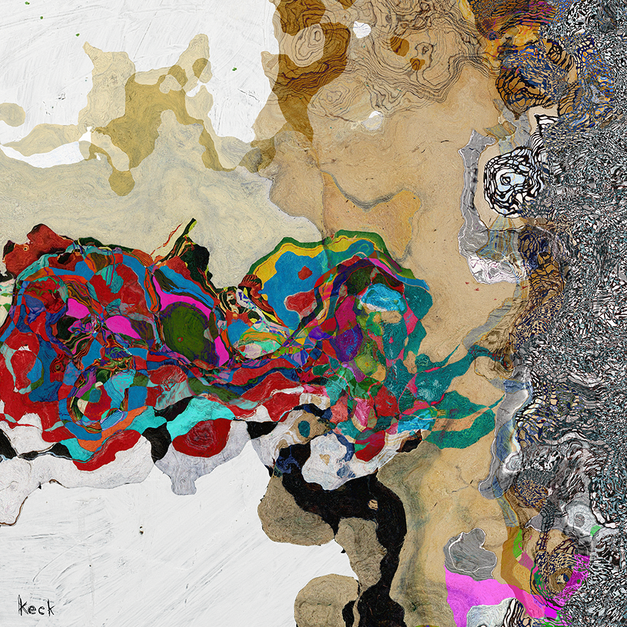 Down The RAbbit Hole Abstract Art Prints