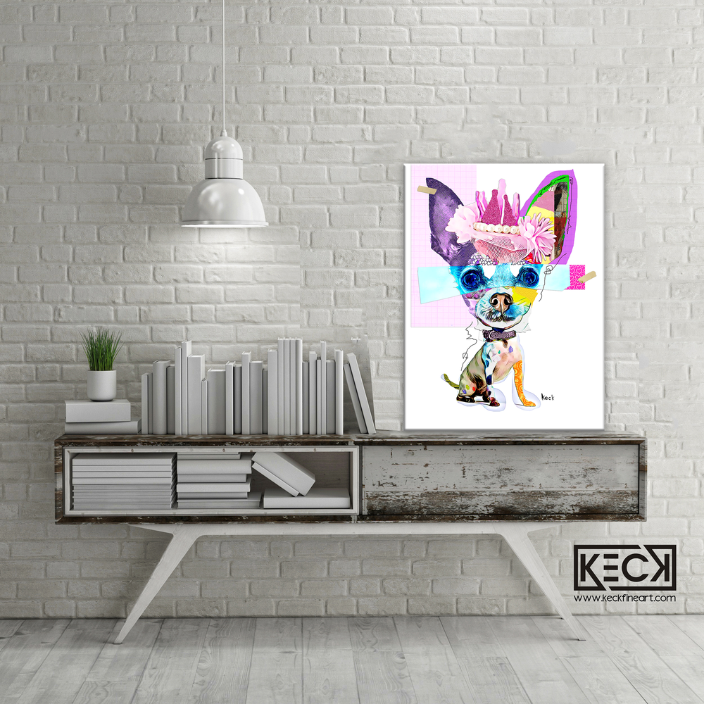 Chihuahua Dog Art PRINTS