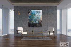Religious Abstract Prints with Scripture.  Michel Keck Bible Verse Canvas Art Prints.