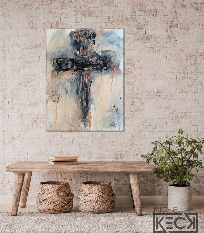 Earth tone cross art paintings. Cross Art prints on canvas.  Cross art paintings on canvas.