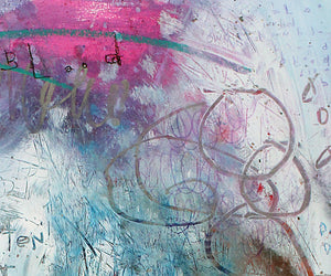 Contemporary artwork combined with Nietzsche quotes