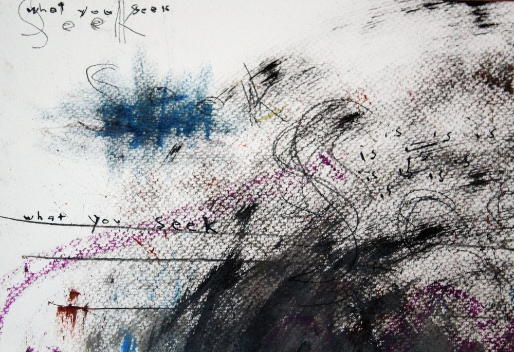 Abstract Canvas Art Print <br>2019 Collection <br>Title:  what you seek <br> Michel Keck