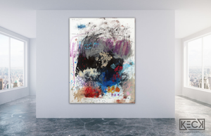 Abstract Canvas Art Print <br>2019 Collection <br>Title:  what you seek <br> Michel Keck