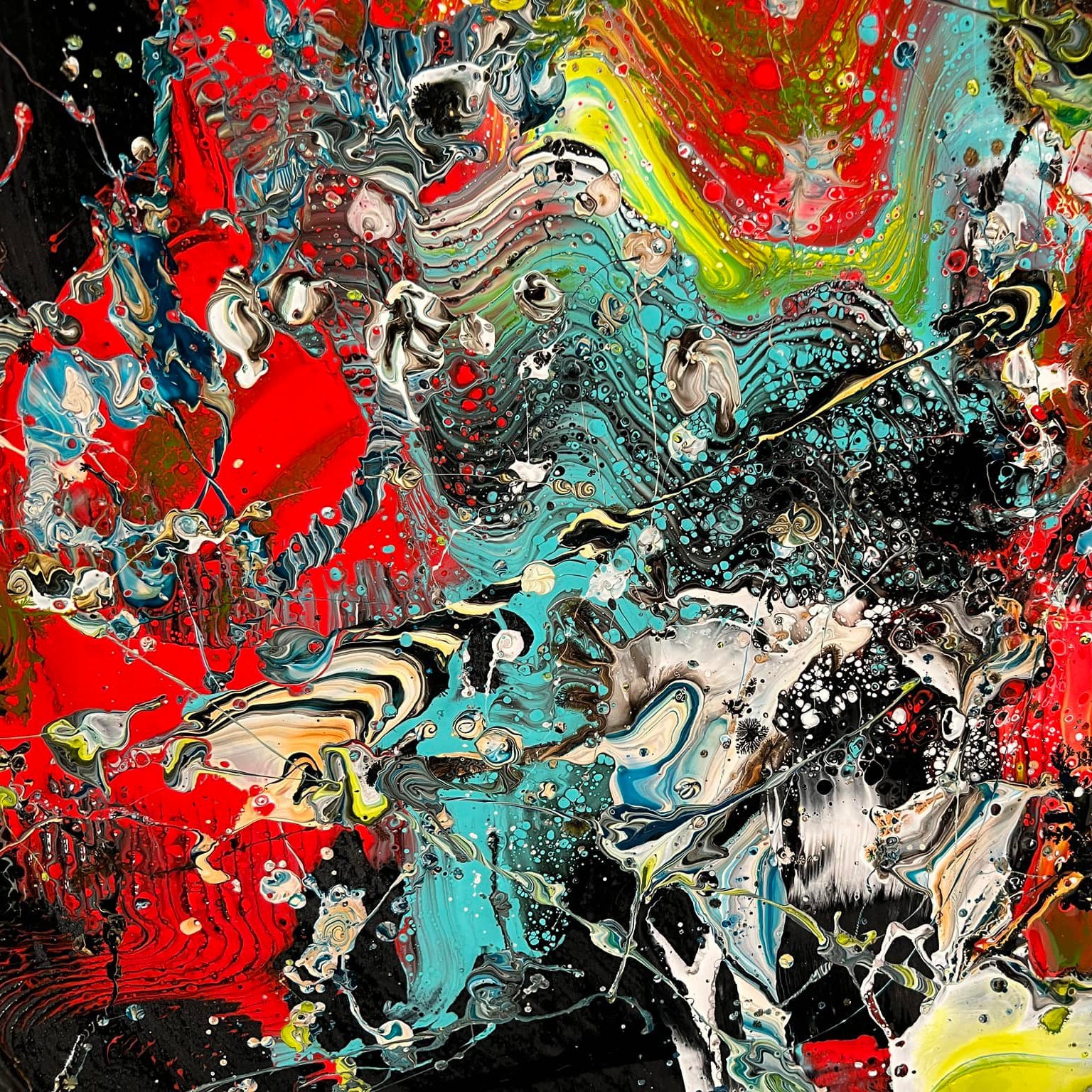 #122104<br> False Flags <br> Original Painting