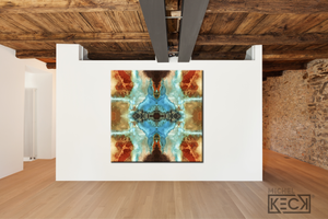 Oversized upscale abstract art prints