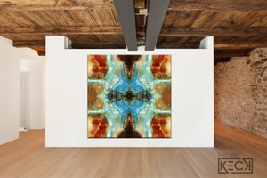 #DCRS1-29 <br> Echo Collection 29 <br> Abstract Art Canvas Print