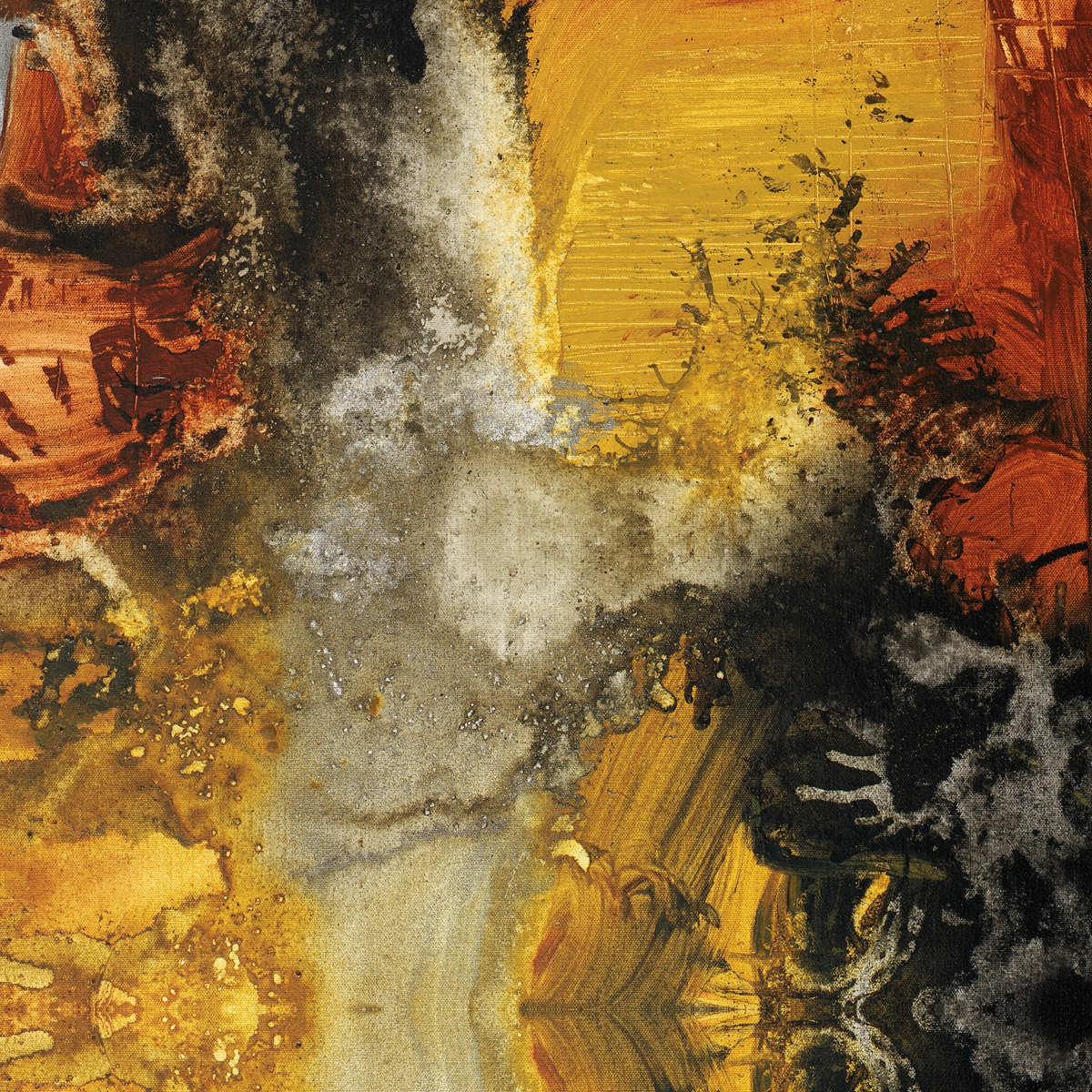 abstract art prints on canvas  for upscale interiors