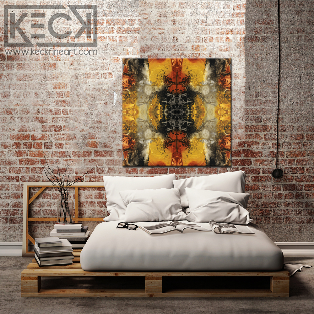 
                
                    Load image into Gallery viewer, #DCRS1-39 &amp;lt;br&amp;gt; Echo Collection 39 &amp;lt;br&amp;gt;Abstract Canvas Art Print
                
            