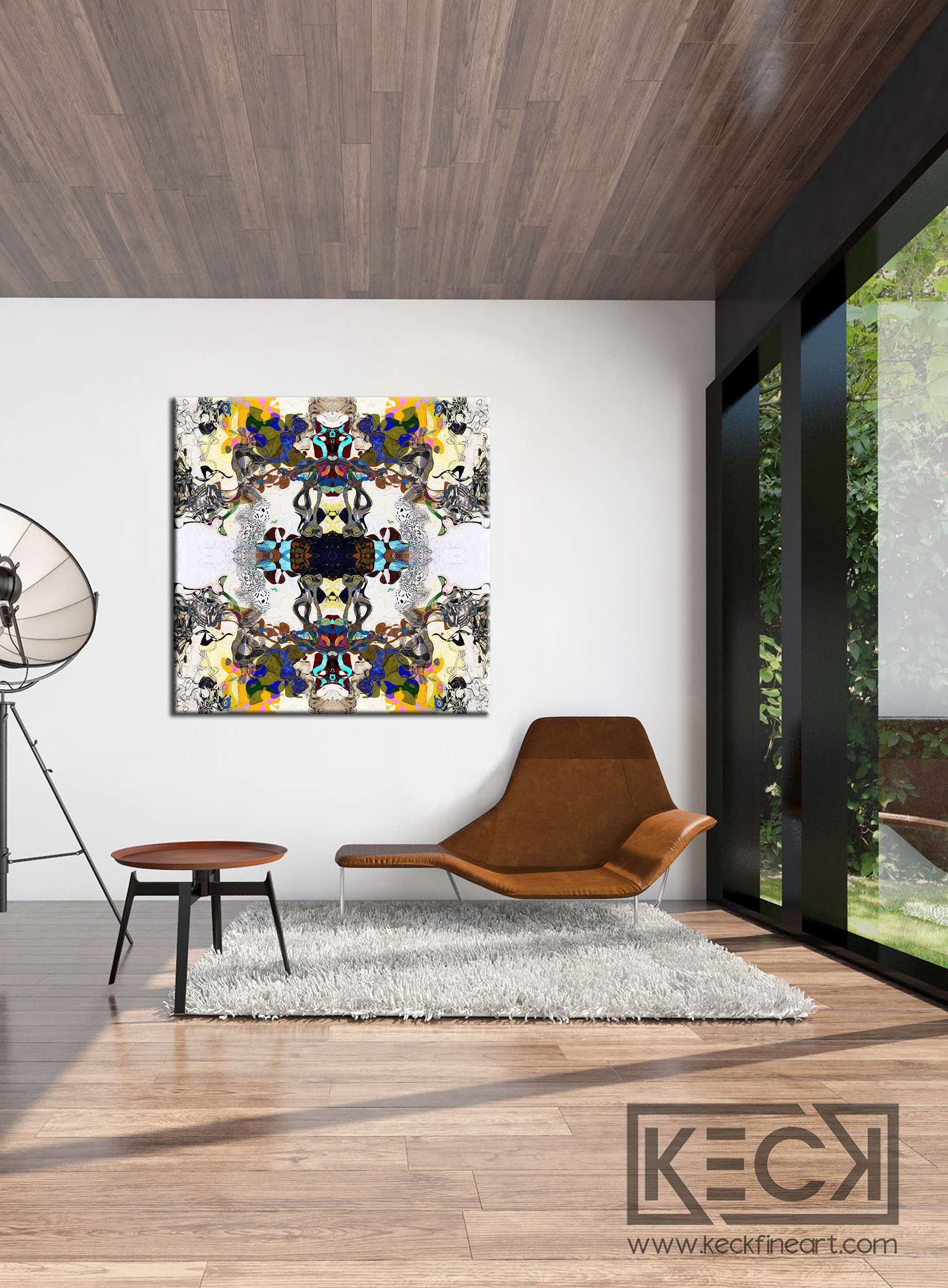 #DCRS1-42 <br> Echo Collection <br>Abstract Art  Canvas Print