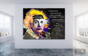 Albert Einstein pop art