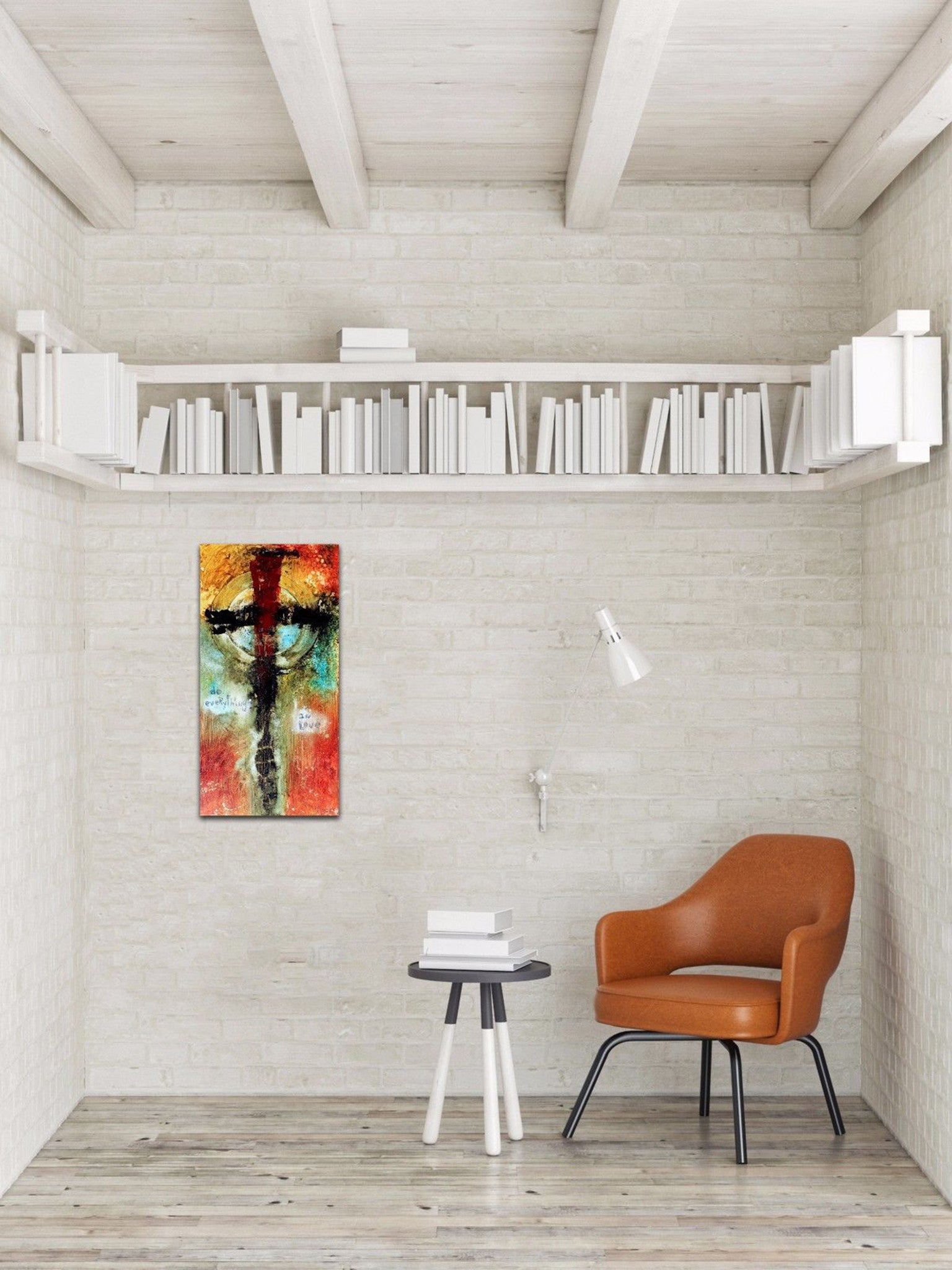 Michel Keck The Cross Artist has been painting her cross paintings for over two decades.