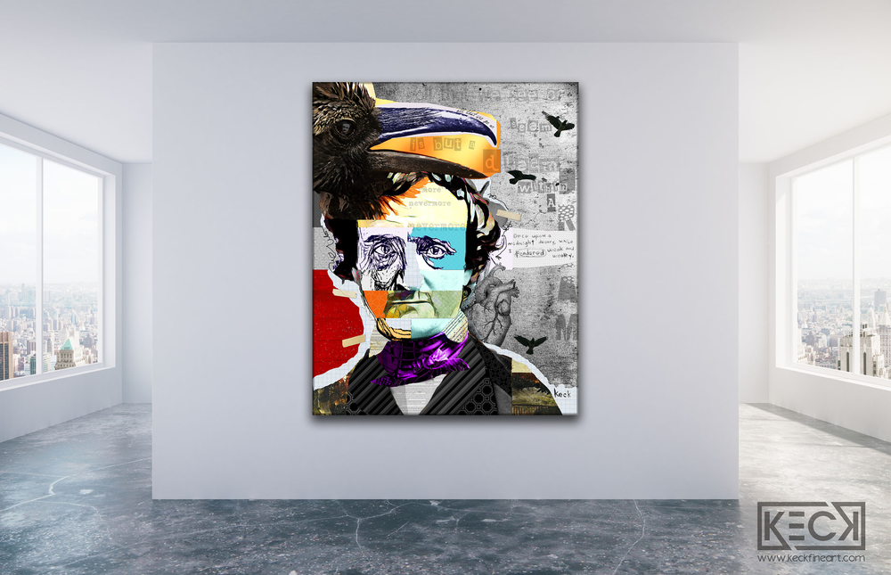 edgar allan poe pop art