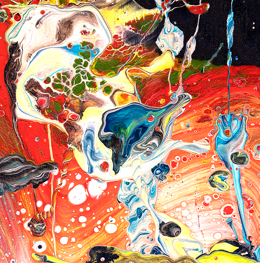 #122104-d <br> False Flags IV <br> Canvas Art Print