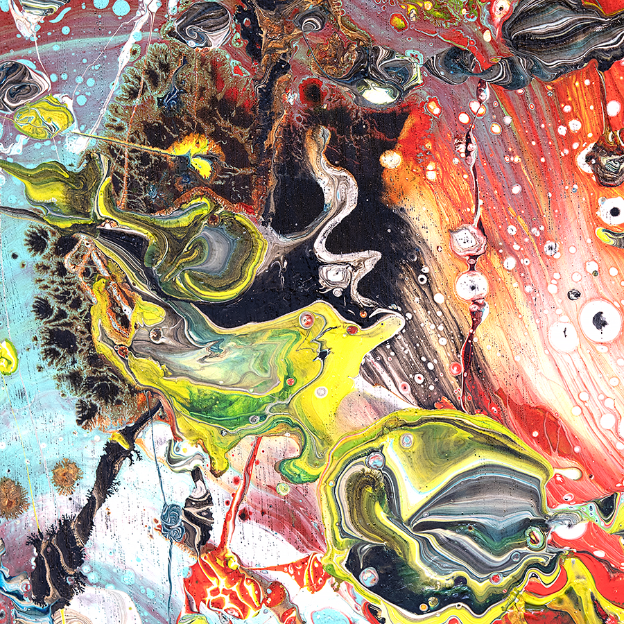 #122104-d <br> False Flags IV <br> Canvas Art Print