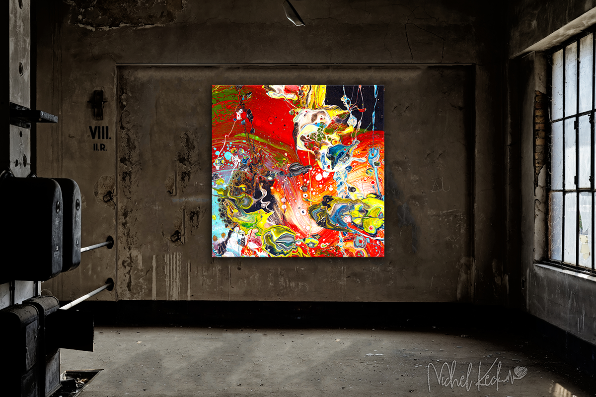 #122104-d <br> False Flags IV <br> Canvas Art Print