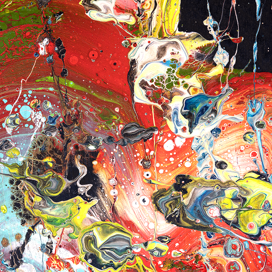 #122104-d <br> False Flags IV <br> Canvas Art Print