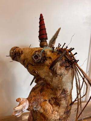 Beer Can Rat Sculpture <br>Be A Unicorn In A Field of Horses