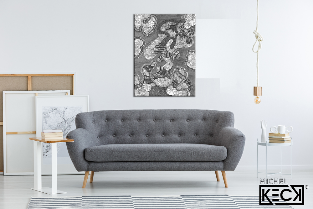michel keck circle art prints geometric art